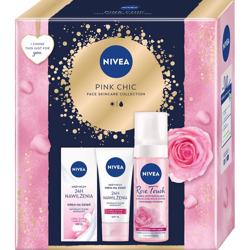 NIVEA Pink Chic Zestaw prezentowy (01810)