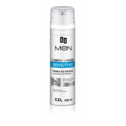 AA Men Sensitive Care Pianka do golenia łagodząco-ochronna XXL 300 ml