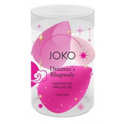 JOKO Gąbeczka do makijażu 3D Dreamer`s Rhapsody 1op.-3szt