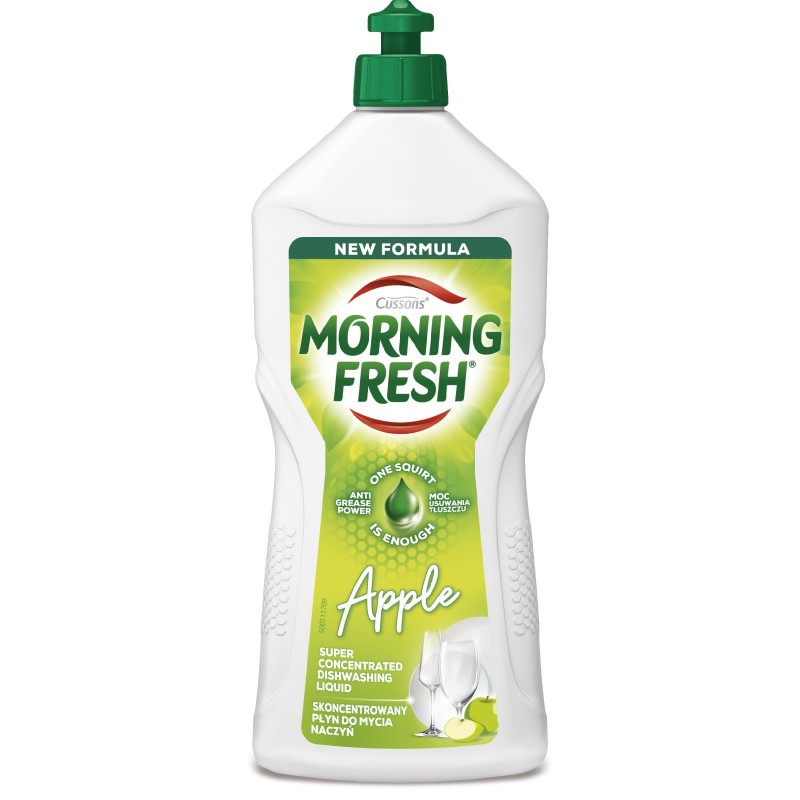 CUSSONS Morning Fresh Skoncentrowany płyn do mycia naczyń - Apple 900 ml