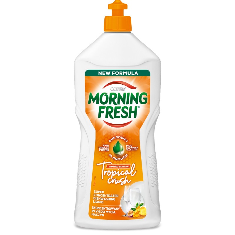 CUSSONS Morning Fresh Skoncentrowany płyn do mycia naczyń - Tropical 900 ml