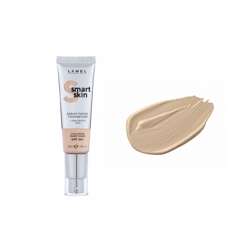 LAMEL Smart Skin Serum Tinted Foundation Podkład nawilżający z kwasem hialuronowym nr 403 Ivory 35ml