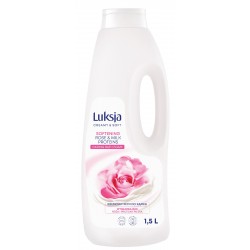 LUKSJA Creamy & Soft Kremowy Płyn do kąpieli Softening - Rose & Protein Milk 1500 ml