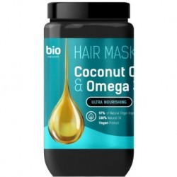 BIO NATURELL Coconut Oil & Omega 3 Maska do włosów 946 ml