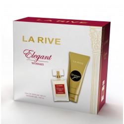 LA RIVE Woman Zestaw prezentowy Elegant (woda toaletowa 100 ml + żel pod prysznic 100 ml)