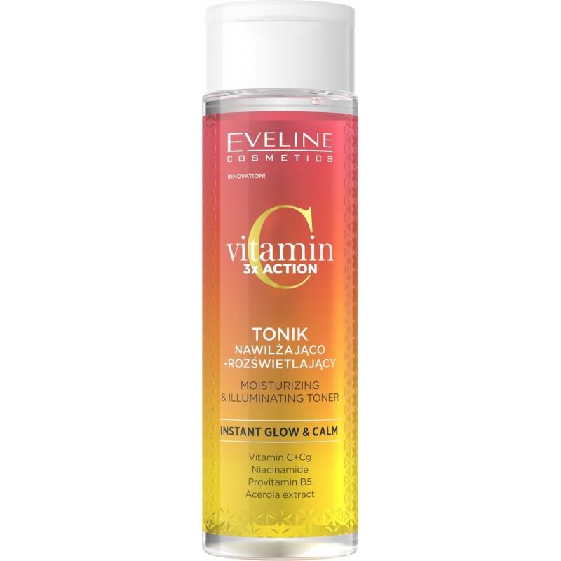 EVELINE VITAMIN C 3XACTION Tonik naw.-rozśw. 200ml