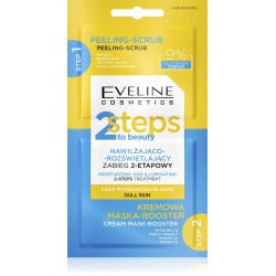 EVELINE 2 STEPS TO BEAUTY Zabieg naw.-rozśw. 2x4ml