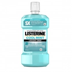 LISTERINE Płyn do płukania jamy ustnej Cool Mint - Łagodny Smak 500 ml