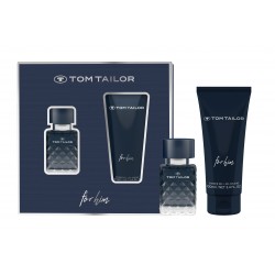 TOM TAILOR Zestaw prezentowy For Him (woda toaletowa 30ml+żel pod prysznic 100ml)