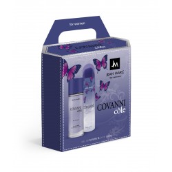 JEAN MARC Covanni Cote Zestaw prezentowy damski - woda toaletowa 50 ml + dezodorant 75 ml