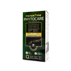 HERBAL TIME Phytocare Farba do włosów naturalna 1N BLACK