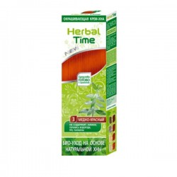 HERBAL TIME Henna do włosów naturalna 3 Miodowa Czerwień