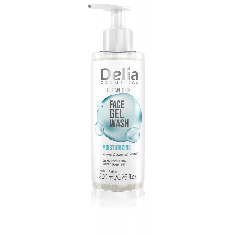 DELIA Clean Skin Żel do mycia nawilżający 200 ml