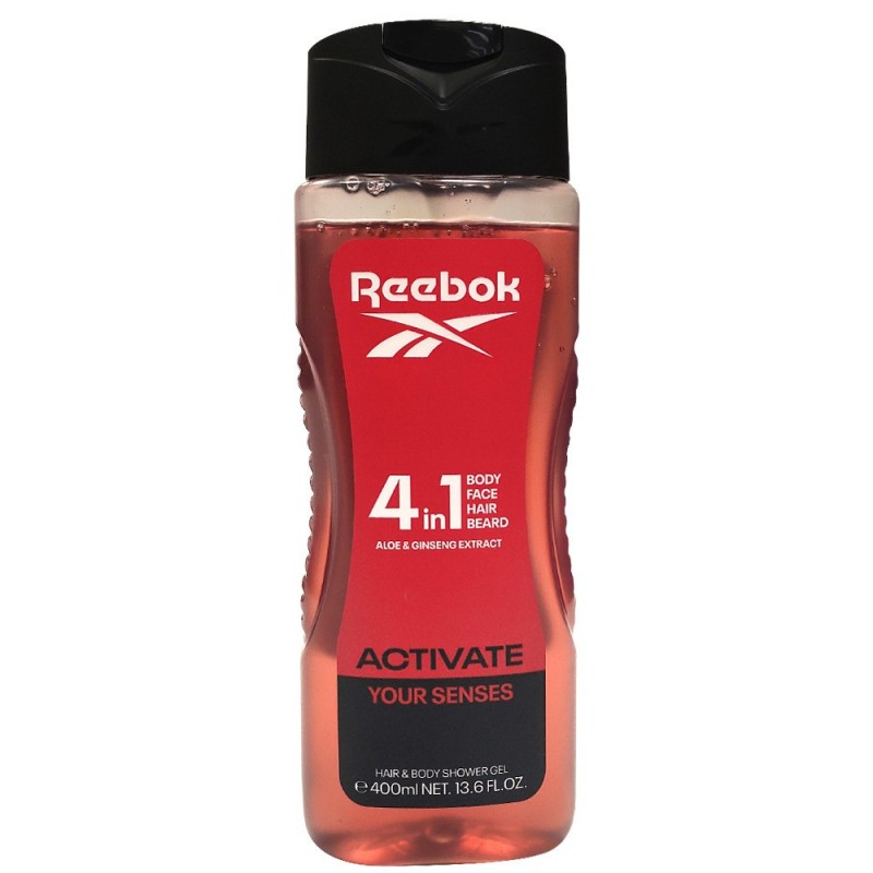 REEBOK Activate Your Senses 4w1 Żel pod prysznic męski 400 ml