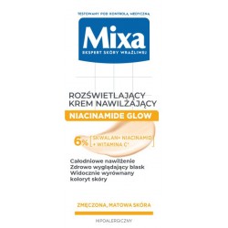 MIXA Niacinamide Glow Krem nawilżająco - rozświetlający do cery matowej i zmęczonej, 50 ml