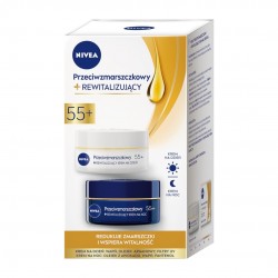 NIVEA Zestaw DUO Krem 55+