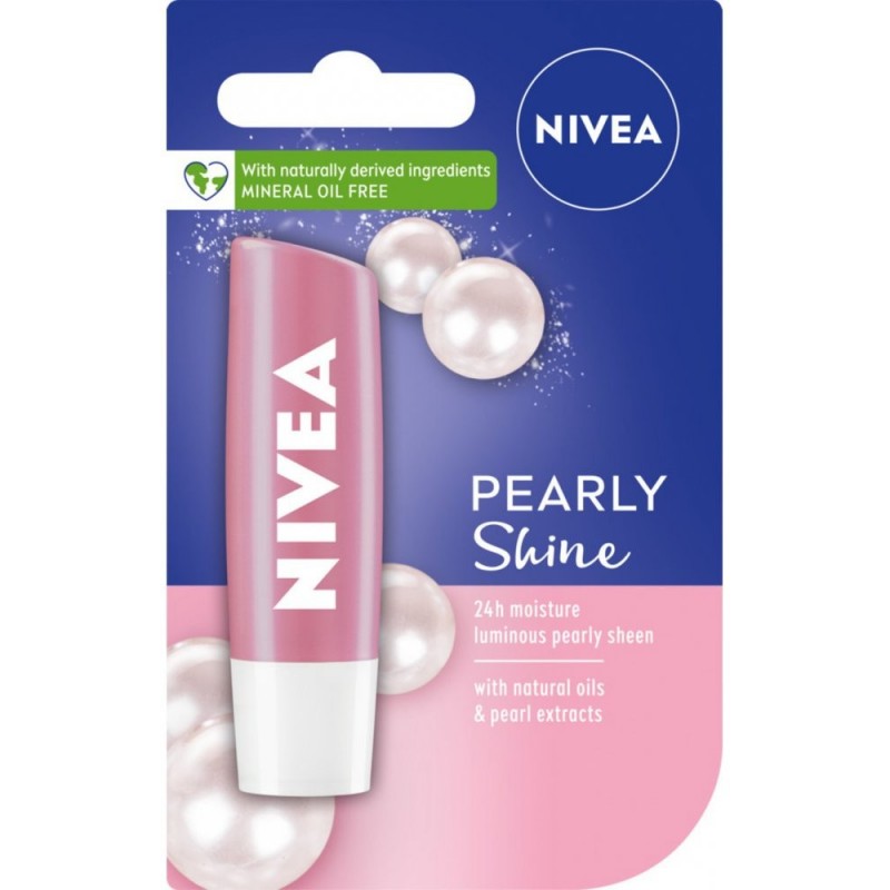 NIVEA Lip Care Pielęgnująca pomadka do ust Pearly Shine 4.8 g