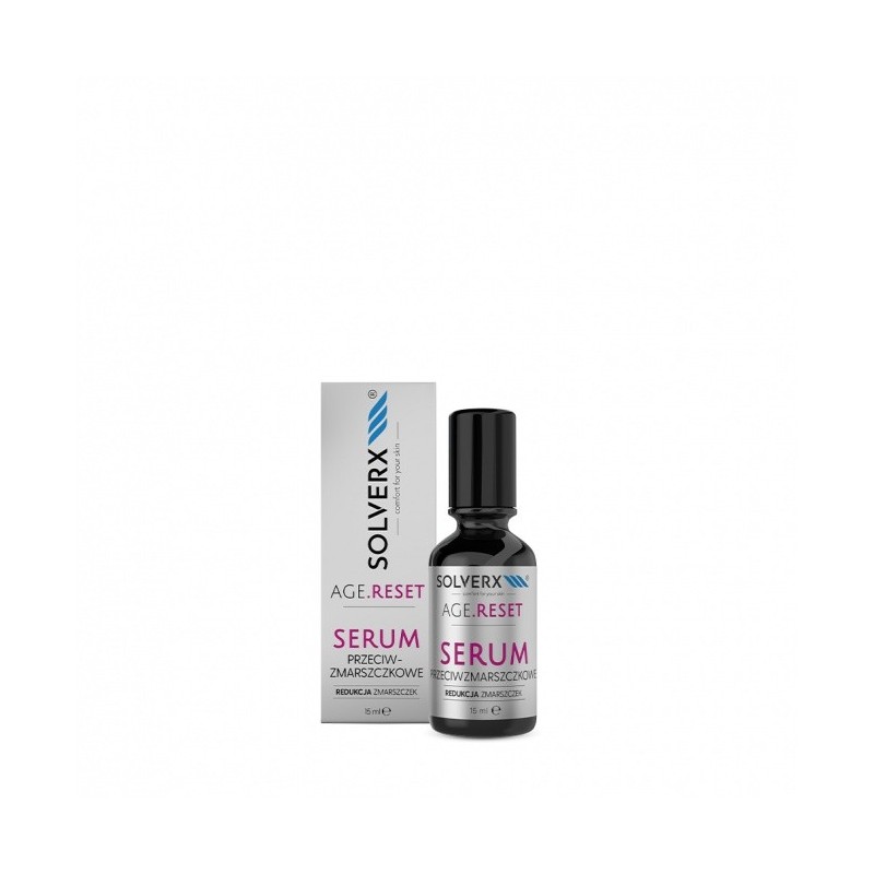 SOLVERX Age Reset Serum przeciwzmarszczkowe 15 ml