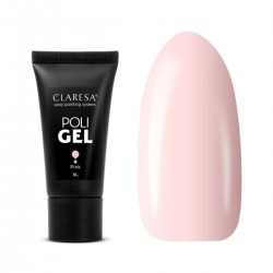 CLARESA Poli Gel Żel budujący do paznokci - Pink 30g