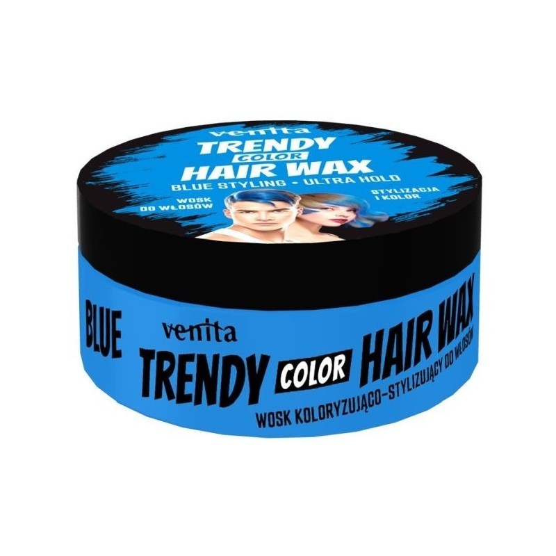 VENITA Trendy Hair Wax wosk do włosów Blue 75g