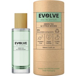 EVOLVE Green Tea & Citrus Woods Woda perfumowana dla kobiet 100 ml