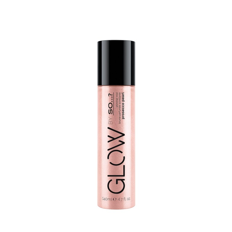 GLOW BY SO...? Perfumowana Mgiełka rozświetlająca do ciała Prosecco Pearl 140 ml