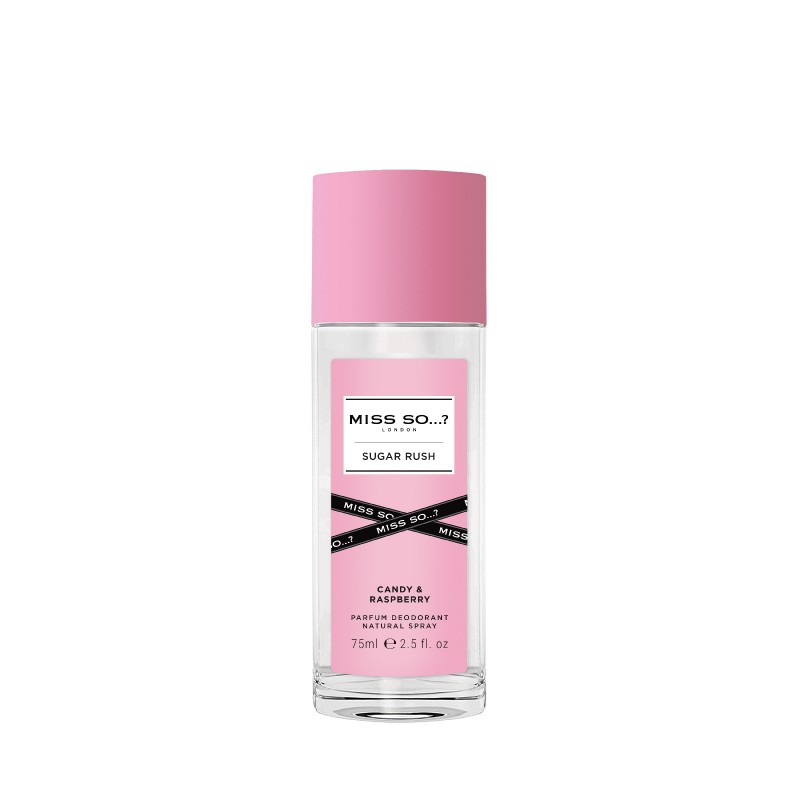 MISS SO…? London Sugar Rush Dezodorant perfumowany dla kobiet w naturalnym sprayu 75 ml