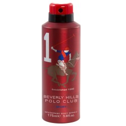 BEVERLY HILLS Polo Club 1 Deo spray dla mężczyzn 175 ml