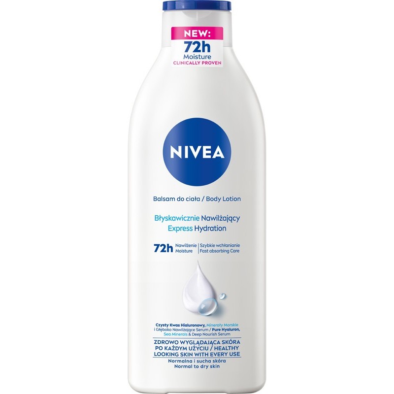 NIVEA BODY Balsam 400ml nawilżający 80303 new&