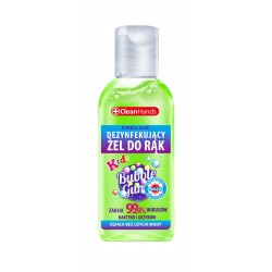 CLEAN HANDS Żel dezynfekujący do rąk dla dzieci - Bubble Gum 50 ml