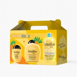 TREACLEMOON Zestaw Brazilian Love - żel 500 ml, balsam 250 ml, krem do rąk 75 ml