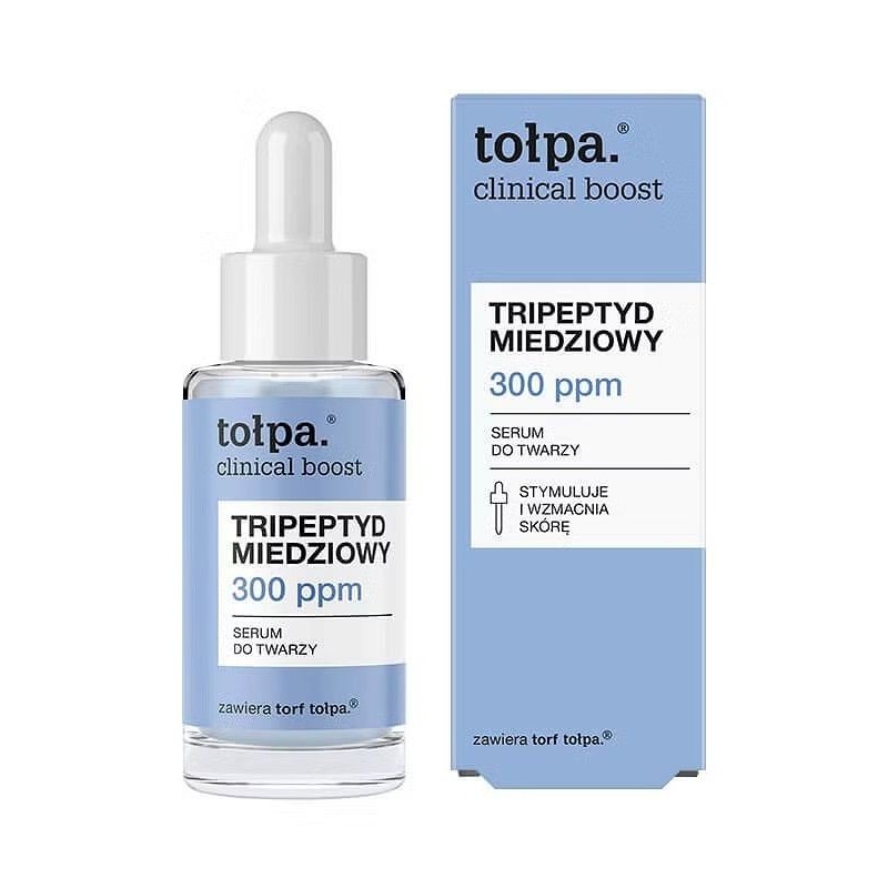 TOŁPA Clinical Boost Tripeptyd Miedziowy 300 ppm Serum do twarzy