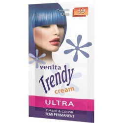 VENITA Trendy Cream Ultra Krem do koloryzacji włosów 39 Cosmic Blue 35 g