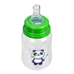 AKUKU Butelka do karmienia niemowląt - Miś Panda 125ml