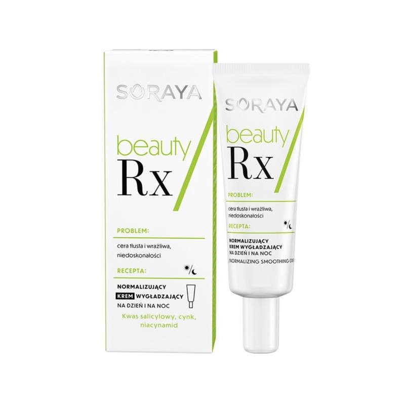 SORAYA Beauty RX Krem wygładzający z kwasami i cynkiem 50 ml