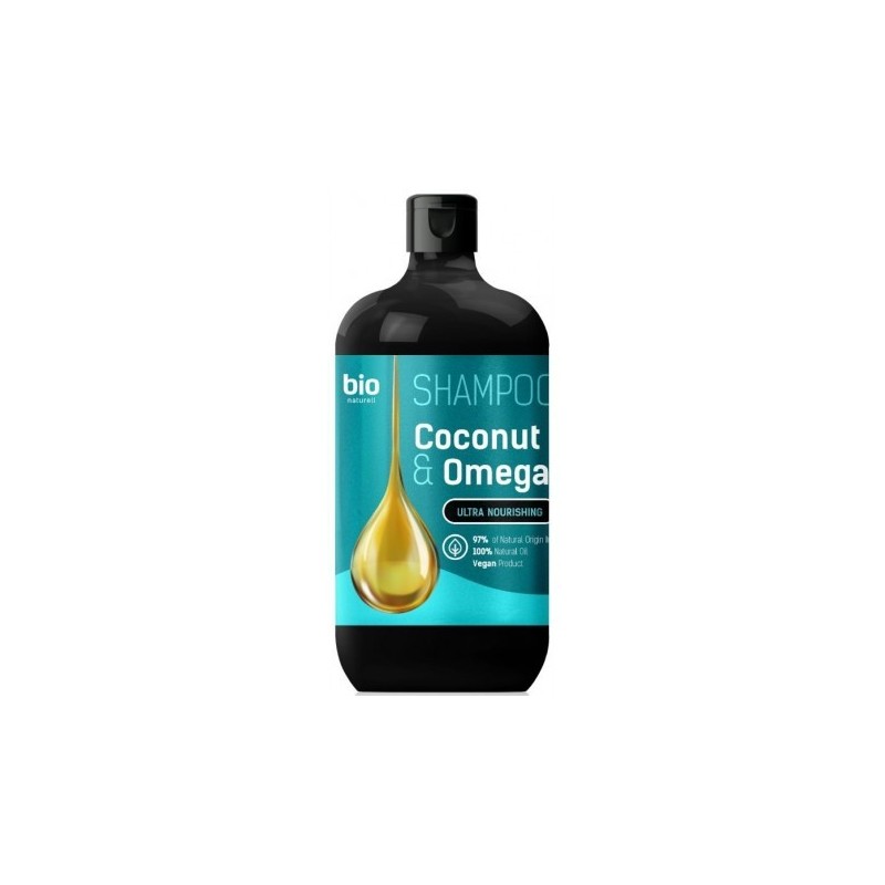 BIO NATURELL Coconut Oil & Omega 3 Szampon do wszystkich rodzajów włosów 946 ml