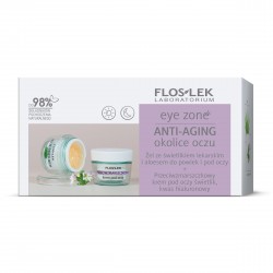 FLOSLEK Zestaw prezentowy Eye Zone Anti - Aging okolice oczu