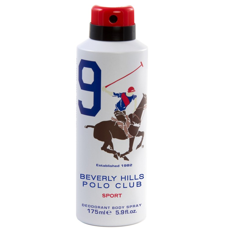 BEVERLY HILLS Polo Club 9 Deo spray dla mężczyzn 175 ml