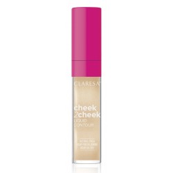 CLARESA Cheek2Cheek Rozświetlacz w płynie 02 Glam Glow 7g