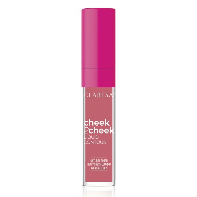 CLARESA Cheek2Cheek Róż w płynie 02 Sweet Shake 6.5g