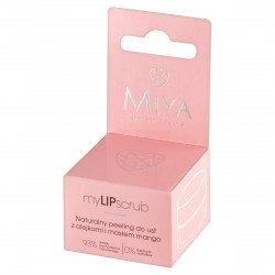 MIYA myLIPscrub Naturalny peeling do ust z olejkami i masłem mango 10g