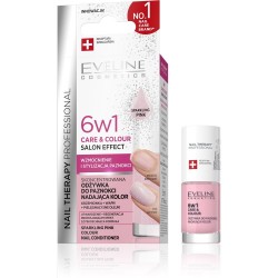 EVELINE KOL Odżyw d/pazn 6w1 SPARKLING PINK HS 5ml