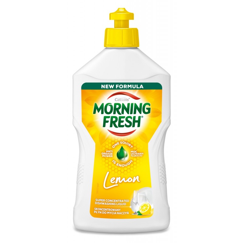 CUSSONS Morning Fresh Skoncentrowany płyn do mycia naczyń -  Lemon 400 ml