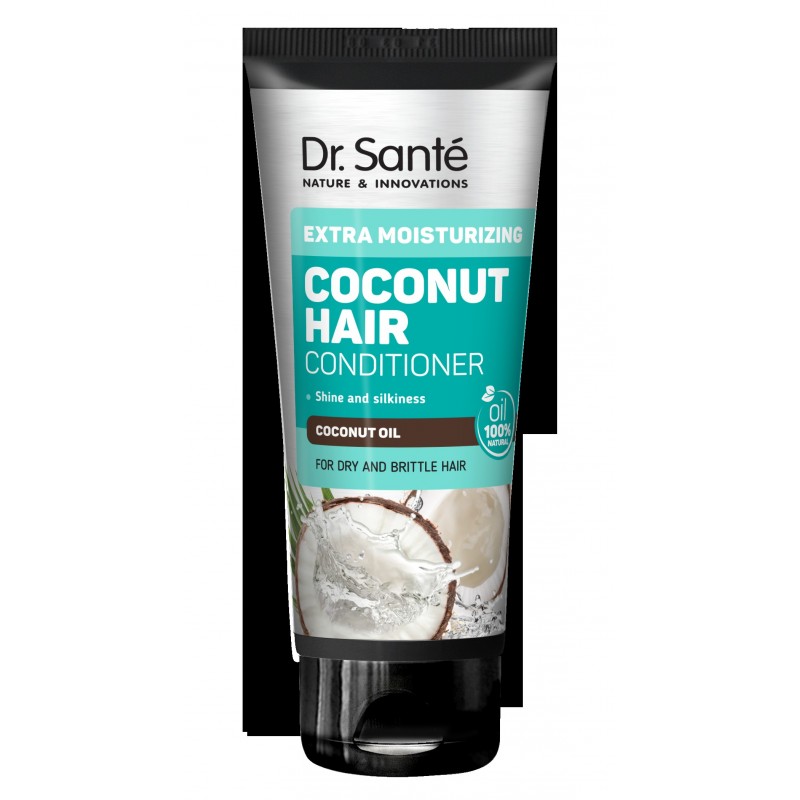 DR. SANTE Coconut Hair Conditioner Odżywka ekstra nawilżająca z olejem kokosowym dla suchych i łamliwych włosów 200 ml