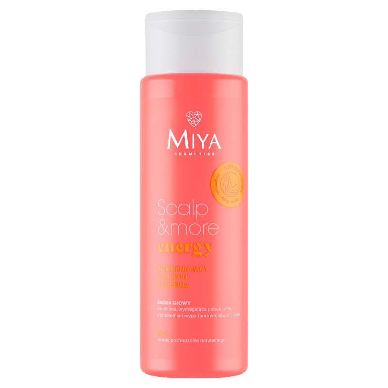 MIYA Scalp&More Energy Wzmacniający szampon z kofeiną 300 ml