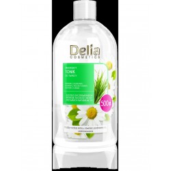 Delia Cosmetics Łagodzący Tonik do twarzy z extraktem z rumianku 500ml