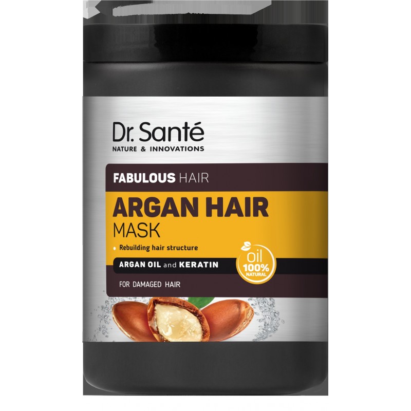 DR. SANTE Argan Hair Maska regenerująca do włosów z olejem arganowym i keratyną 1000 ml