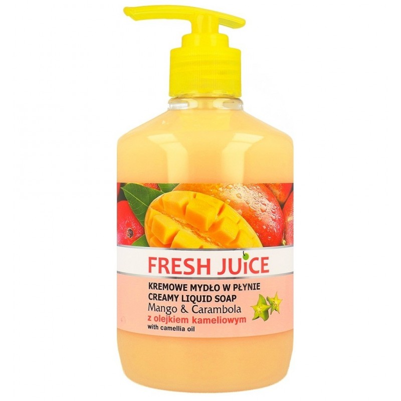 FRESH JUICE Kremowe mydło w płynie Mango i Karam 460 ml