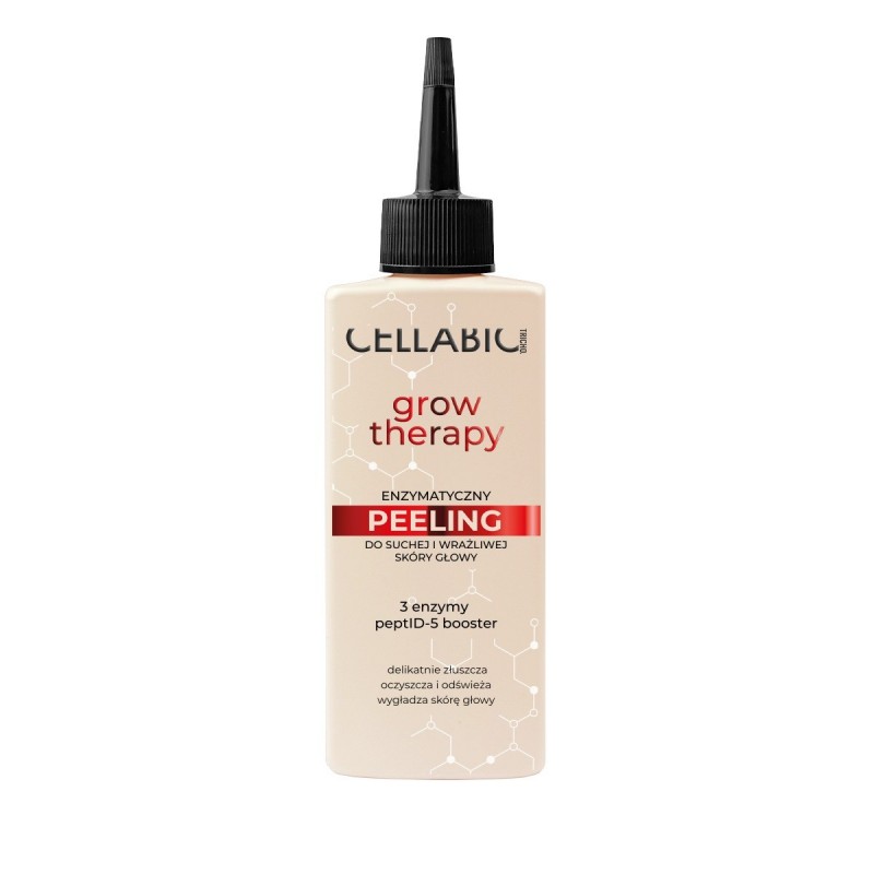 CELLABIC TRICHO Grow Therapy Enzymatyczny Peeling do suchej i wrażliwej skóry głowy 150 ml