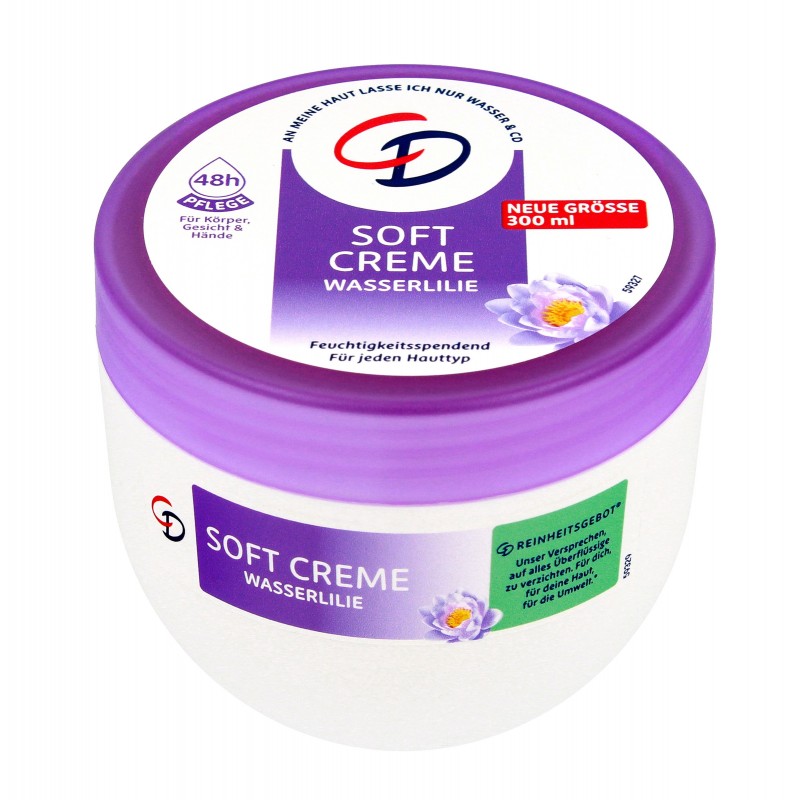 CD Krem nawilżający do ciała Lilia wodna 300 ml